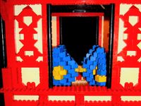 Glued LEGO Pagode Model-1976-4