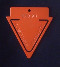 LEGO Paper Clip Brown 1974-1